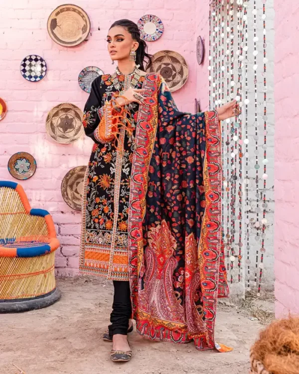 Maria Osama Khan Sakhiyaan Stitched Collection’22 Koyal