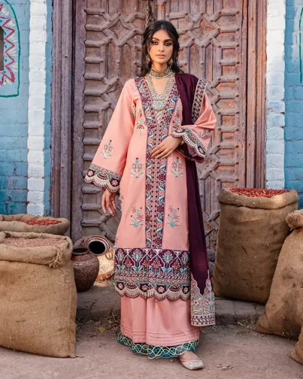 Maria Osama Khan Sakhiyaan Stitched Collection’22 Mahpara