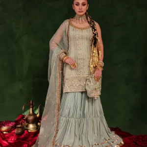 Maria Osama Khan Salma Sitara Luxury Formals’23 Qayaas